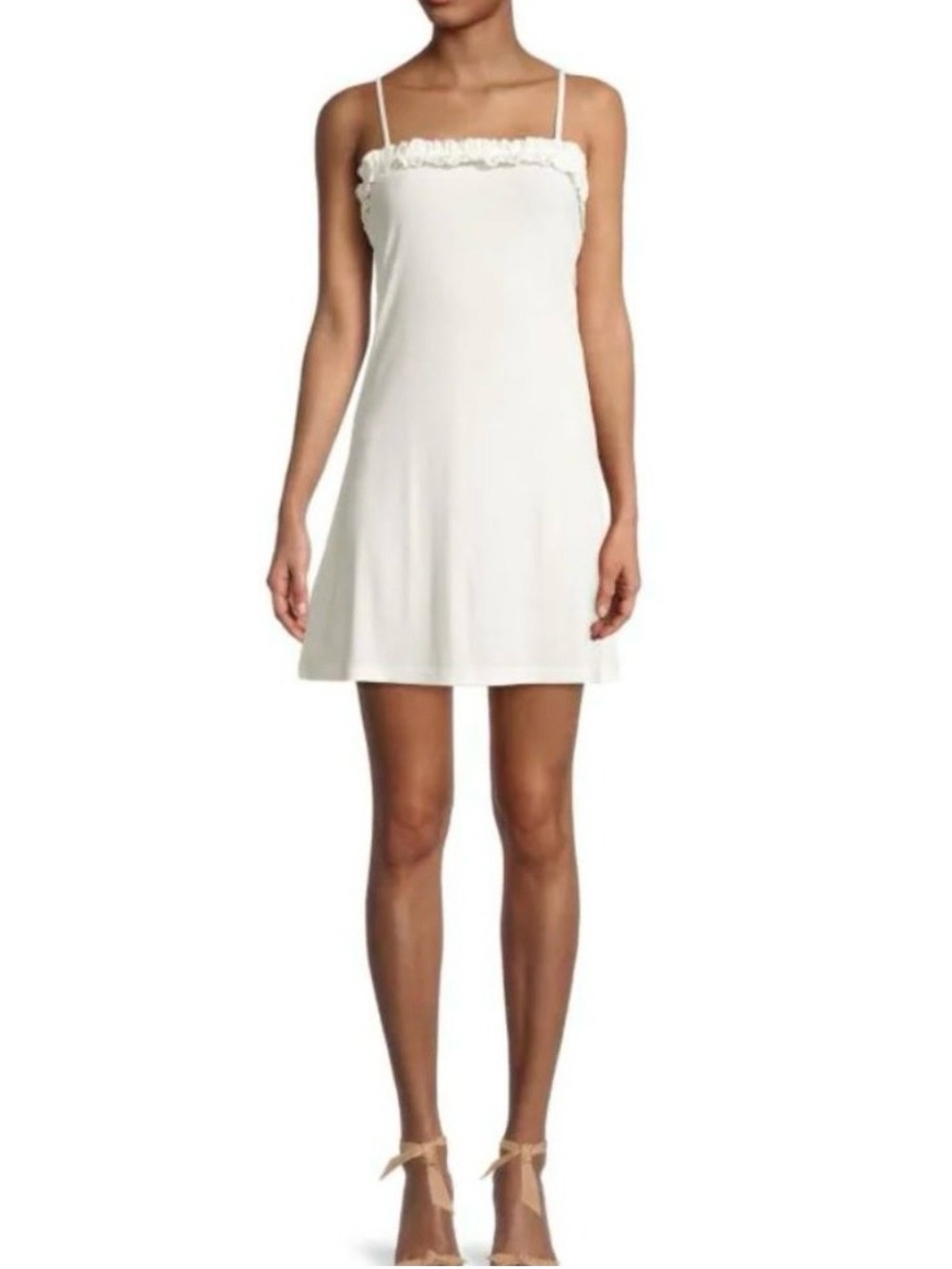 BB Dakota One Summer Night Ribbed A-Line Dress